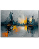 obrazy Obraz na płótnie - 100x70 cm  Miejska abstrakcja  (1-0667)