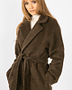 płaszcze damskie Płaszcz wełniany WOOL& KHAKI