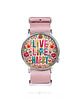 zegarki damskie Live Life Happy - Spring Zegarek HANDMADE