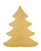 figurki i rzeźby Choinka świąteczna MDF 20 cm