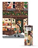 puzzle dla dzieci "Christmas Bookstore" by Katarzyna Bednarska puzzle 500 el. w ozdobnej tubie
