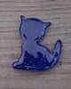 magnesy Ceramiczny magnes kot niebieski