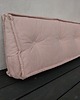 pufy do siedzenia Zagłówek Materac francuski futon Poducha Pikowana kolor Pudrowy róż