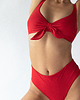 stroje kąpielowe i kostiumy kąpielowe damskie TROPIKO SWIMWEAR - dół bikini SARDINIA czerwony