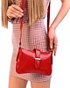 torby na ramię Torebka skórzana na ramię - kroko czerwony  (6392)