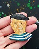 broszki Picasso malowany