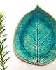 patery i talerze Liść  ceramiczny mini talerzyk
