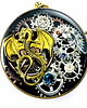 wisiory WISIOR - Dragon Golden Beast III - unikatowy prezent