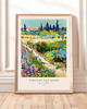 plakaty PLAKAT dekoracyjny , Van Gogh Ogród w Arles, wiosenna dekoracja ścienna