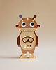 lampy do pokoju dziecka Drewniana Lampka Gagax - Brown