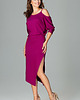 sukienki midi damskie Sukienka K479 fuksja