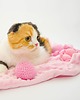 legowiska dla psów i kotów Kocyk CHILLOUT dla psa i kota, dwustronny, miękki materiał minky, różowy