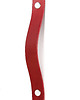 gałki do mebli Skórzany uchwyt meblowy COLORISO RED