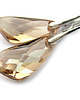 kolczyki swarovski Kolczyki z kryształami Swarovski - Golden Wing