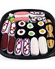 skarpetki damskie Sushi Socks Box 10 par tamago, łosoś, tuńczyk