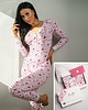 piżamy damskie Kombinezon Sleepdo Love + Maska Experience + Premium Box