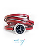 bransoletki - inne Summer simple  -zegarek - red