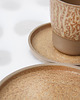 patery i talerze Talerze COFFEE [szkliwo z kawy+kamionka]