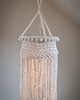 makramy Makramowy Abażur Lampa Lampion Makrama