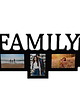 ramki na zdjęcia Multirama ramka na zdjęcia z napisem FAMILY mdf 5 zdjęć