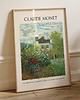 plakaty Plakat Reprodukcja Claude Monet - Ogród Artysty w Argenteuil