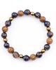 bransoletki z kamieni naturalnych Elegancki Granat z jaspisem Kalahari 8mm - bransoletka z kamieni naturalnych