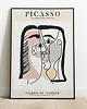 grafiki i ilustracje Pablo Picasso, inspiracja, plakat wystawowy