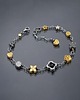 bransoletki srebrne Colours mix vol. 11/silver & gold/ - bransoletka
