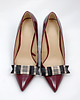 klipsy do butów Burberry Black Bow - klipsy do butów Coquet