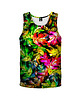 t-shirty dla dziewczynki Bokserka Top Girl DR.CROW Jungle Leaves