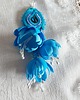 kolczyki soutache Kolczyki długie "Niebieskie"
