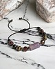 bransoletki z kamieni naturalnych PREMIUM - rubin - ochrona, energia, siła : amulet