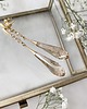 kolczyki swarovski Ślubne kolczyki - Grace- Kryształ Swarovskiego