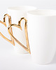 kubki Kubek  Lovely gold