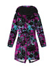 kurtki damskie Kurtka parka damska - FLORAL