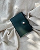 portfele damskie Portfel MINI Clasp Dark Green