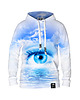 bluza z kapturem damska Damska Bluza z kapturem Eye in Heaven