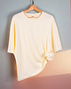 t-shirt damskie Ecri Unisex Oversize T-Shirt Basic