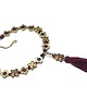 bransoletki z kamieni naturalnych Flower /garnet/ - bransoletka