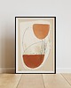 plakaty Plakat - Abstract Scandinavian lines 2
