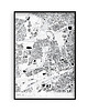 plakaty Plakat Mapa Wola, dzielnice Warszawy
