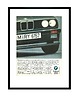 plakaty Plakat Oprawiona reklama BMW 325i, lata 80te