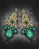 kolczyki soutache Sutasz - Tesoros del bosque