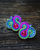 kolczyki soutache Oriana- kolorowe kolczyki soutache