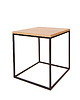 stoliki kawowe Stolik kawowy Korfu loft, metal czarny