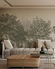 tapety i naklejki ścienne Tapeta Mural Drzewa vintage green