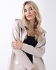 płaszcze damskie VANNSKJOLD płaszcz przeciwdeszczowy GRACE FLASH light beige