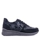 sneakersy damskie Sneakersy skórzane - ecru   (6627)