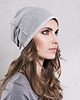 czapki damskie Czapka Beanie DRES Szary Melanż