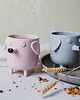 kubki Zestaw Kubków Azorków (różowy i szary)